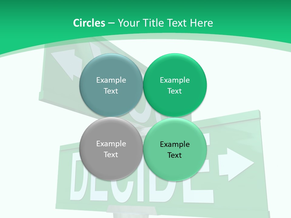 Elderly White Background Two PowerPoint Template