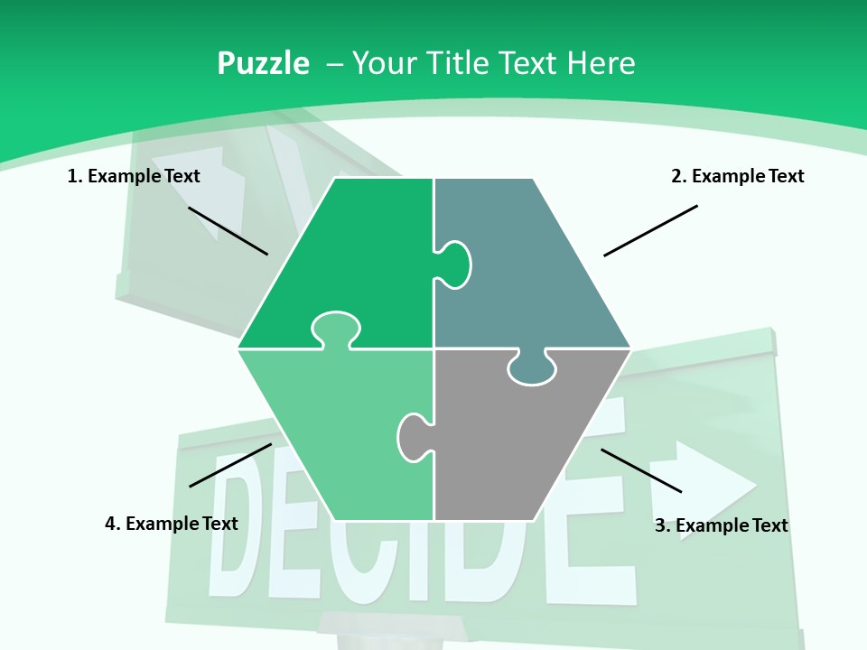 Elderly White Background Two PowerPoint Template