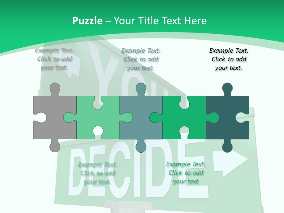 Elderly White Background Two PowerPoint Template