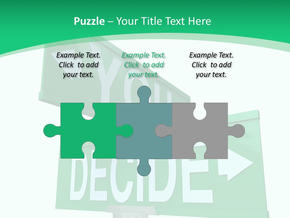 Elderly White Background Two PowerPoint Template