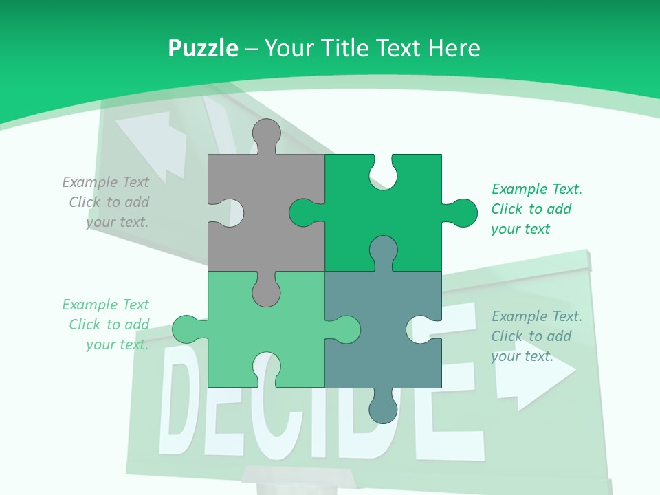 Elderly White Background Two PowerPoint Template