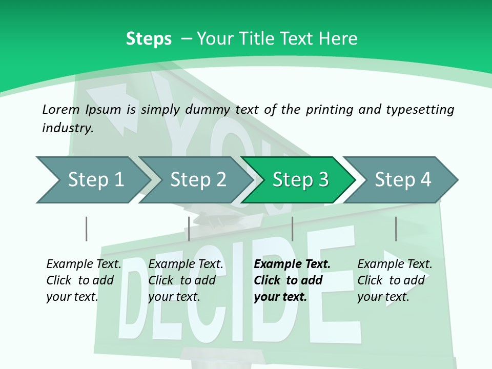 Elderly White Background Two PowerPoint Template