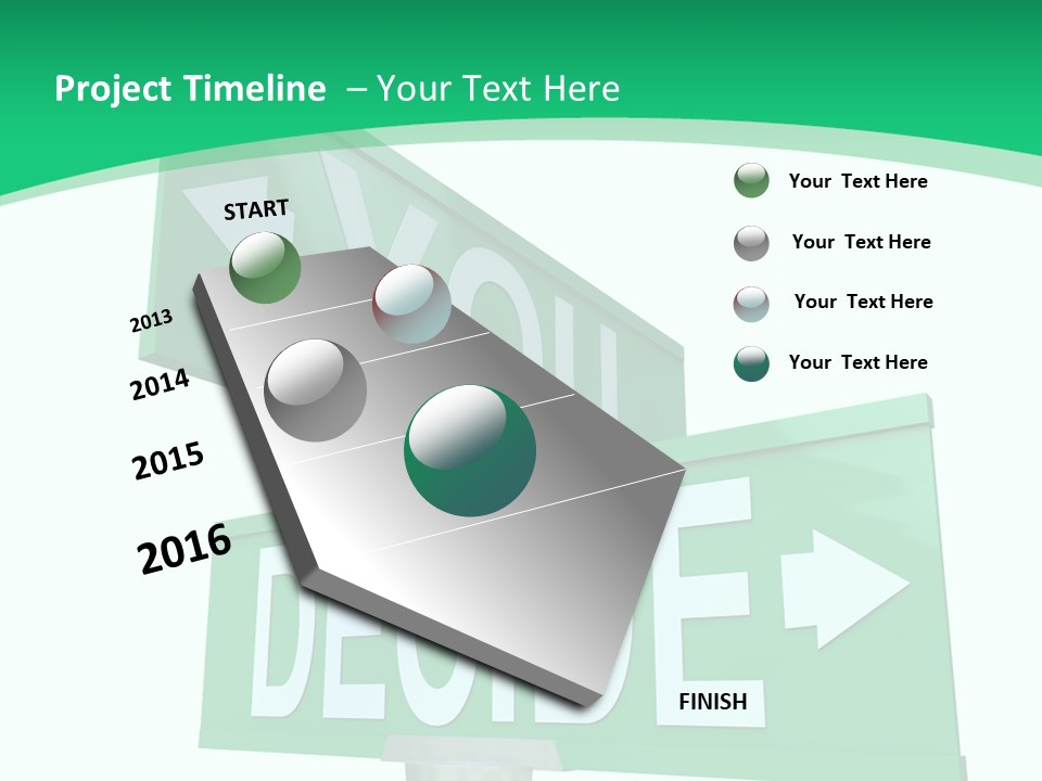 Elderly White Background Two PowerPoint Template