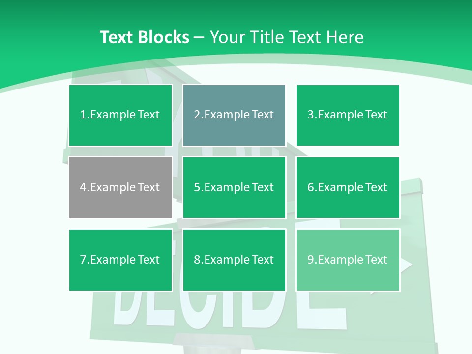 Elderly White Background Two PowerPoint Template