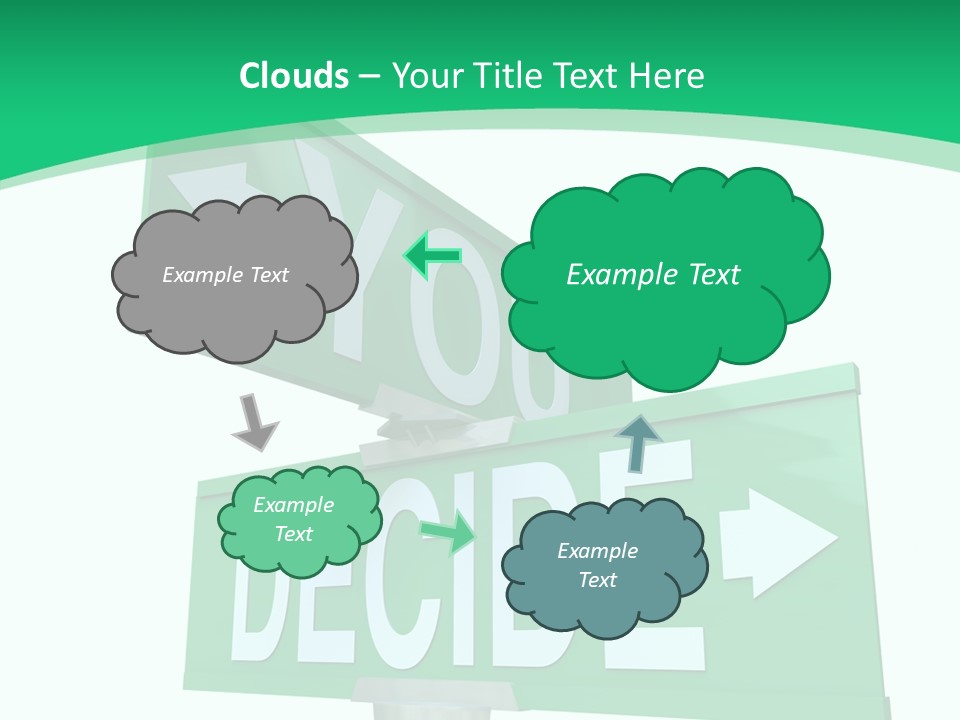 Elderly White Background Two PowerPoint Template