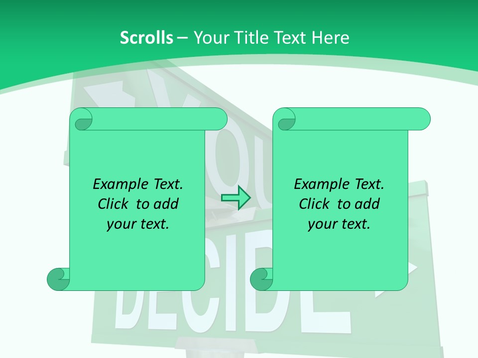 Elderly White Background Two PowerPoint Template