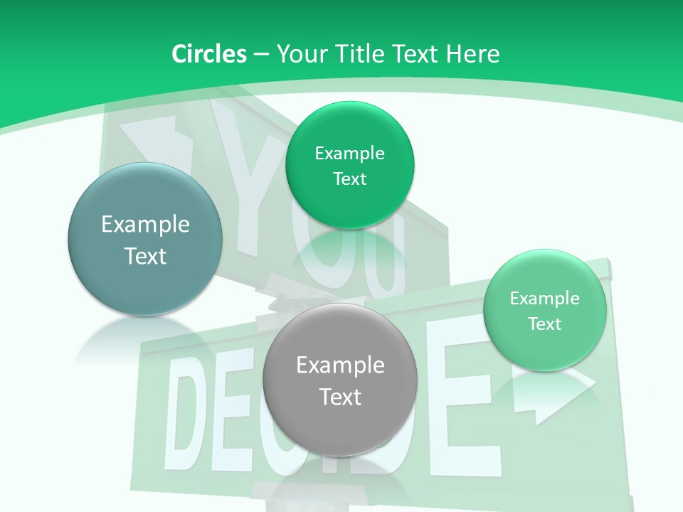 Elderly White Background Two PowerPoint Template