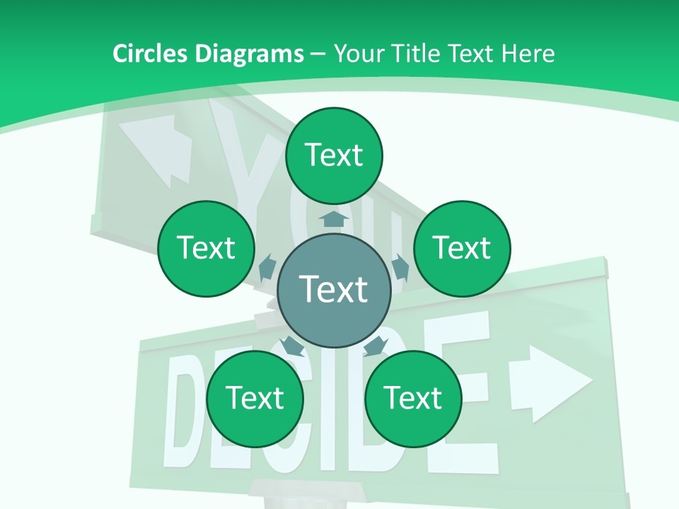 Elderly White Background Two PowerPoint Template