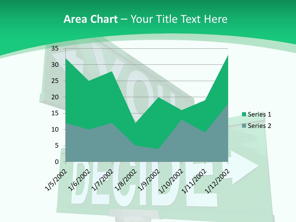 Elderly White Background Two PowerPoint Template