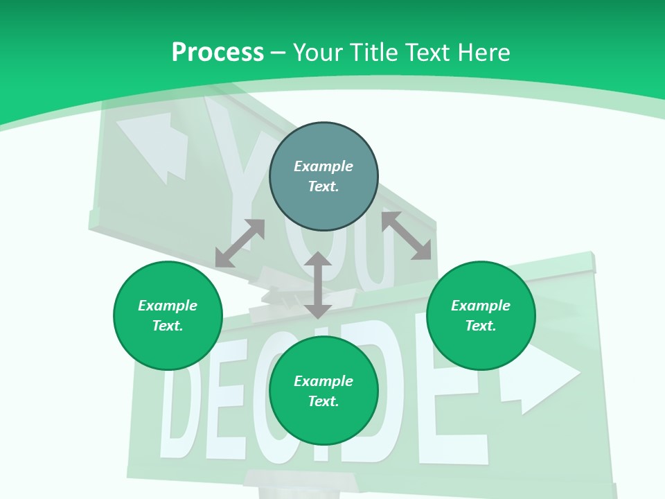 Elderly White Background Two PowerPoint Template