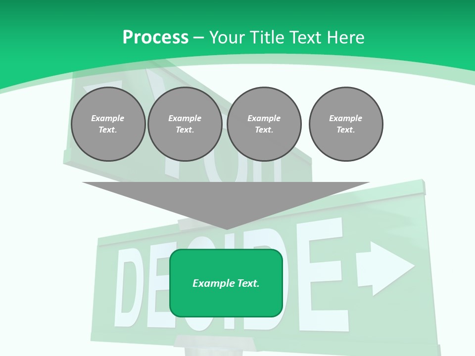 Elderly White Background Two PowerPoint Template