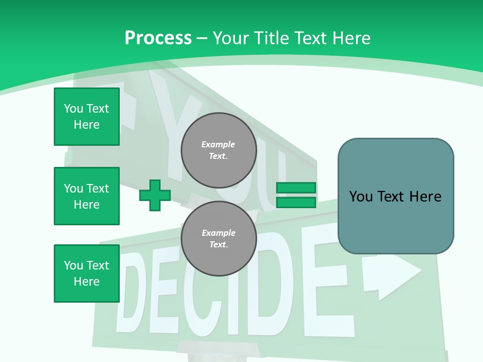 Elderly White Background Two PowerPoint Template