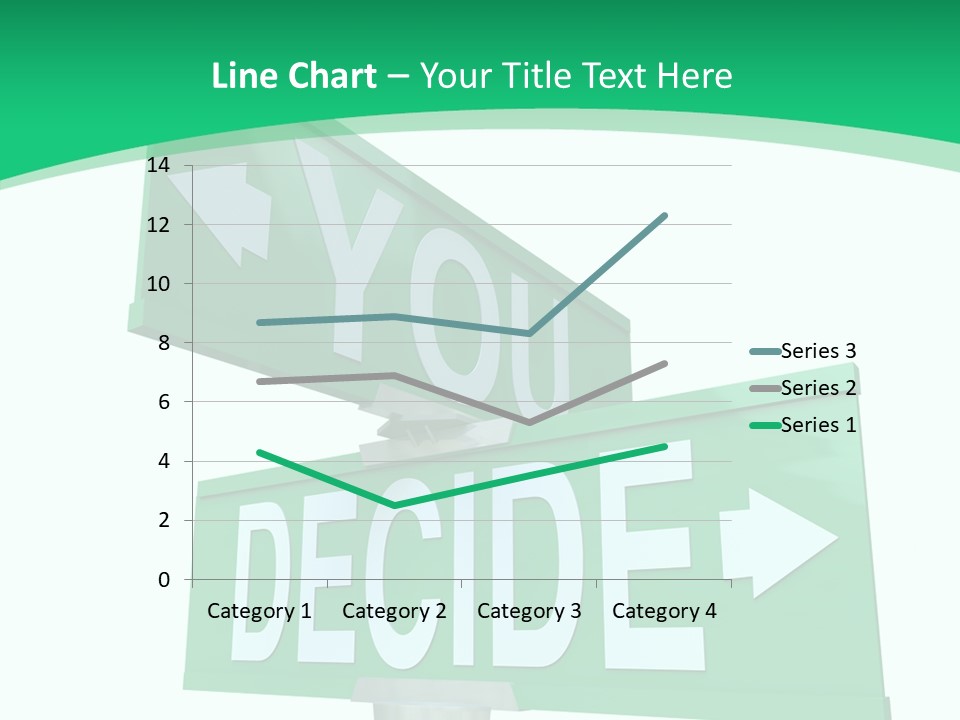 Elderly White Background Two PowerPoint Template