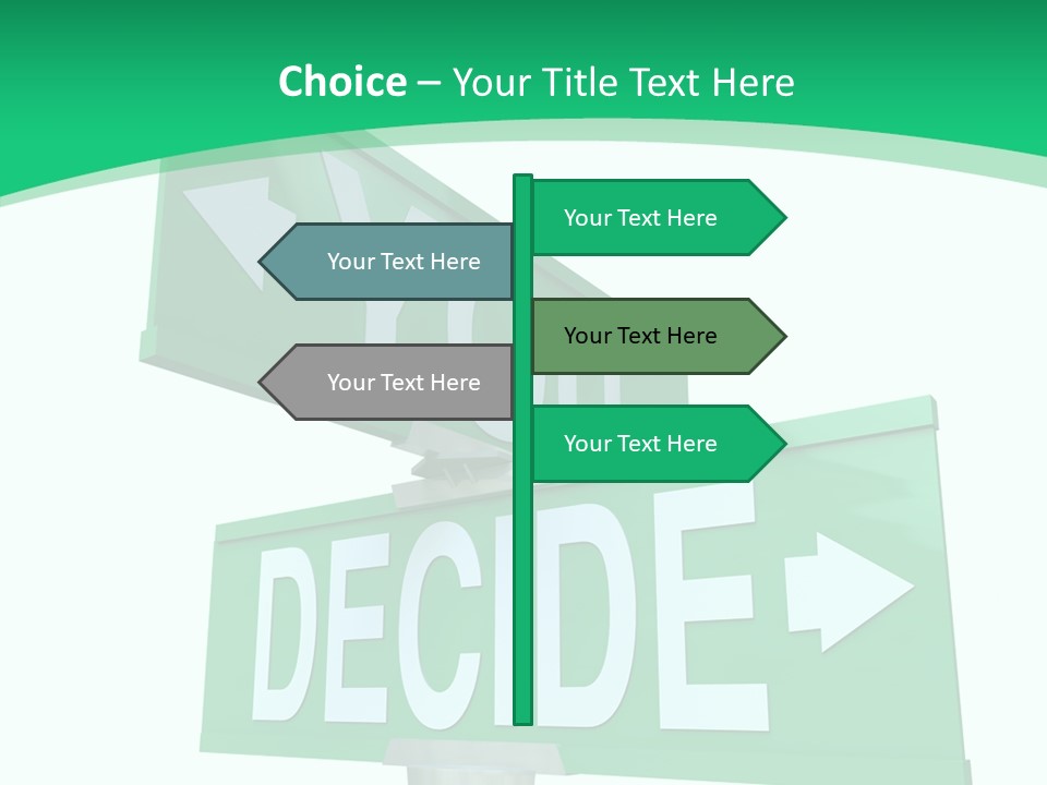 Elderly White Background Two PowerPoint Template