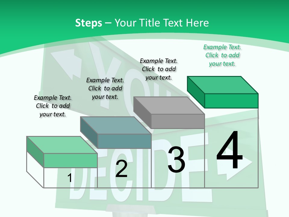 Elderly White Background Two PowerPoint Template