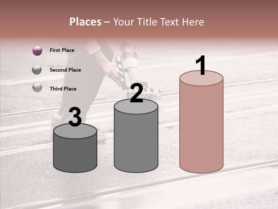 Old Women Senior PowerPoint Template