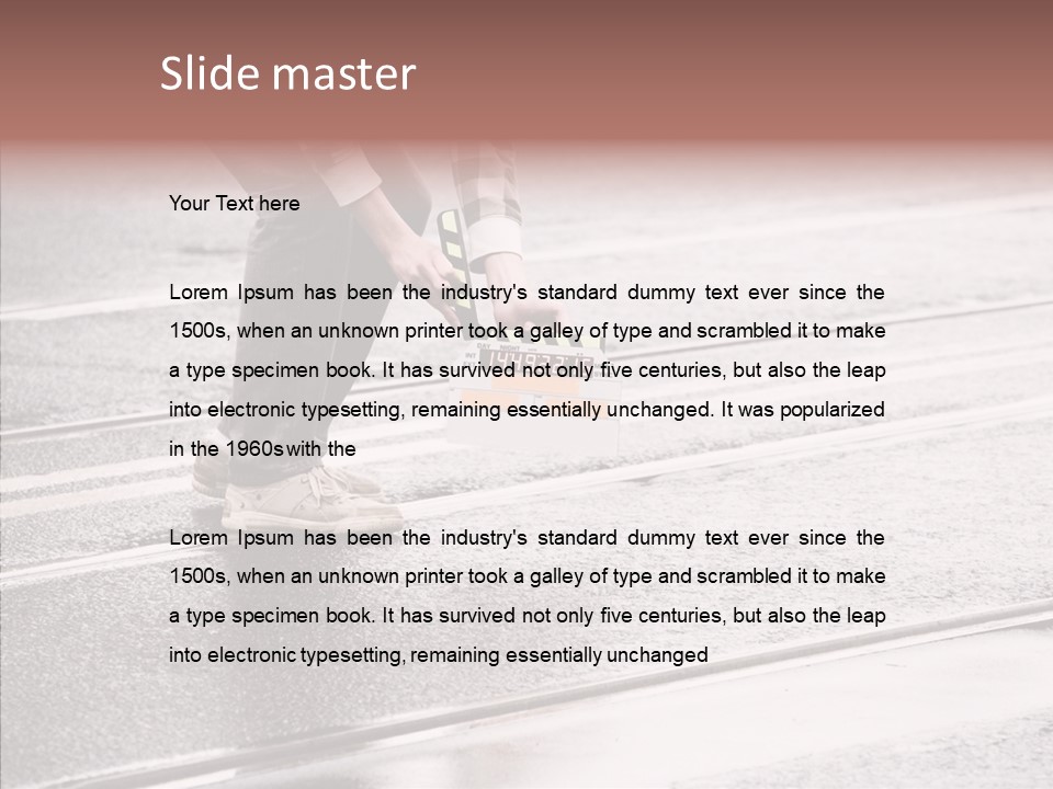 Old Women Senior PowerPoint Template