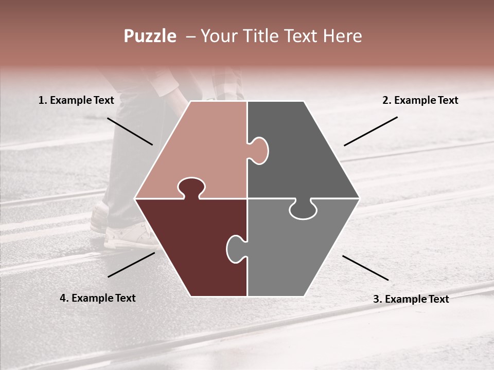 Old Women Senior PowerPoint Template