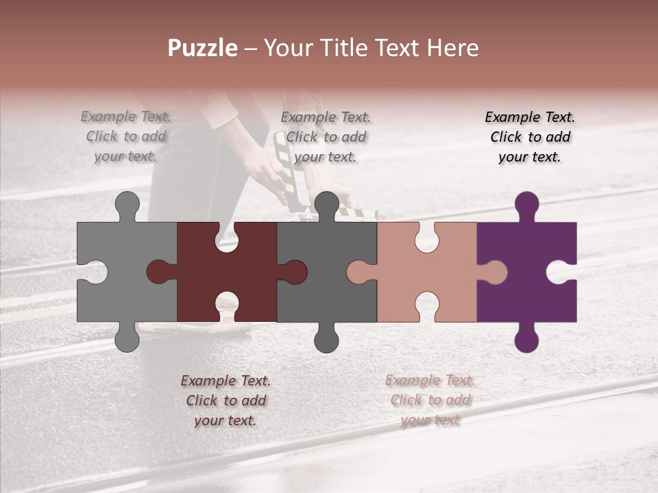 Old Women Senior PowerPoint Template