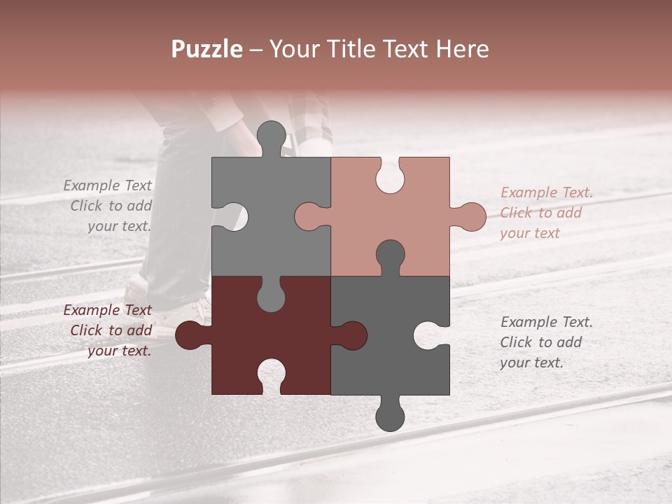 Old Women Senior PowerPoint Template