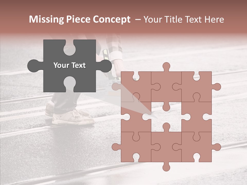 Old Women Senior PowerPoint Template