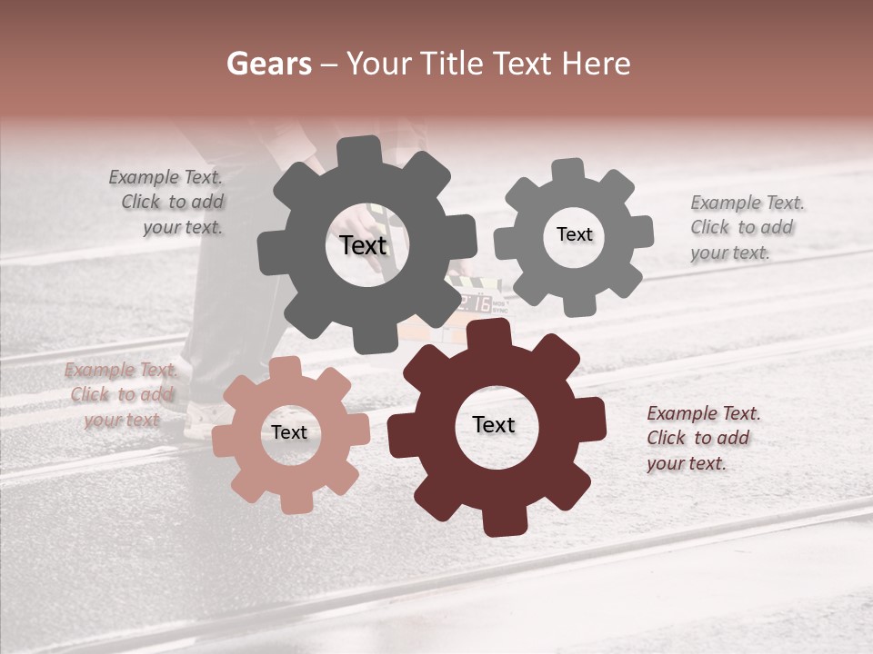 Old Women Senior PowerPoint Template