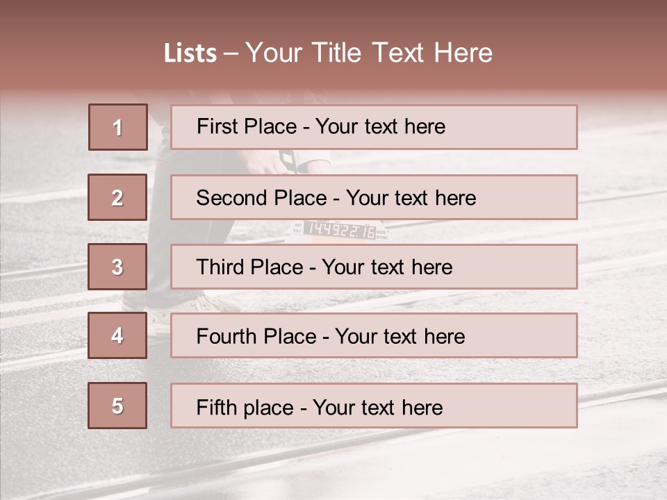 Old Women Senior PowerPoint Template