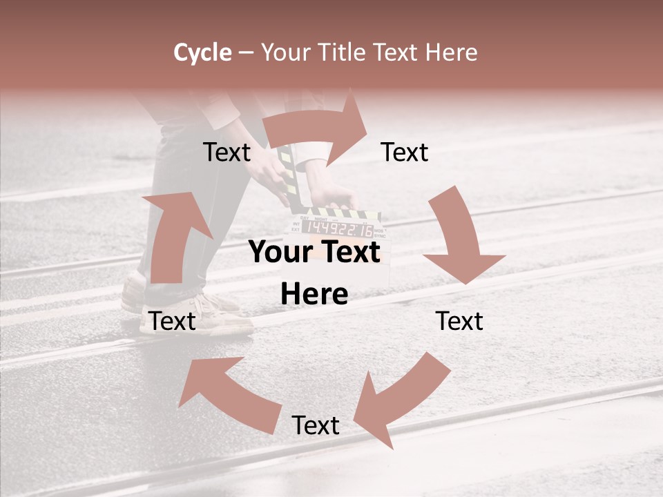 Old Women Senior PowerPoint Template