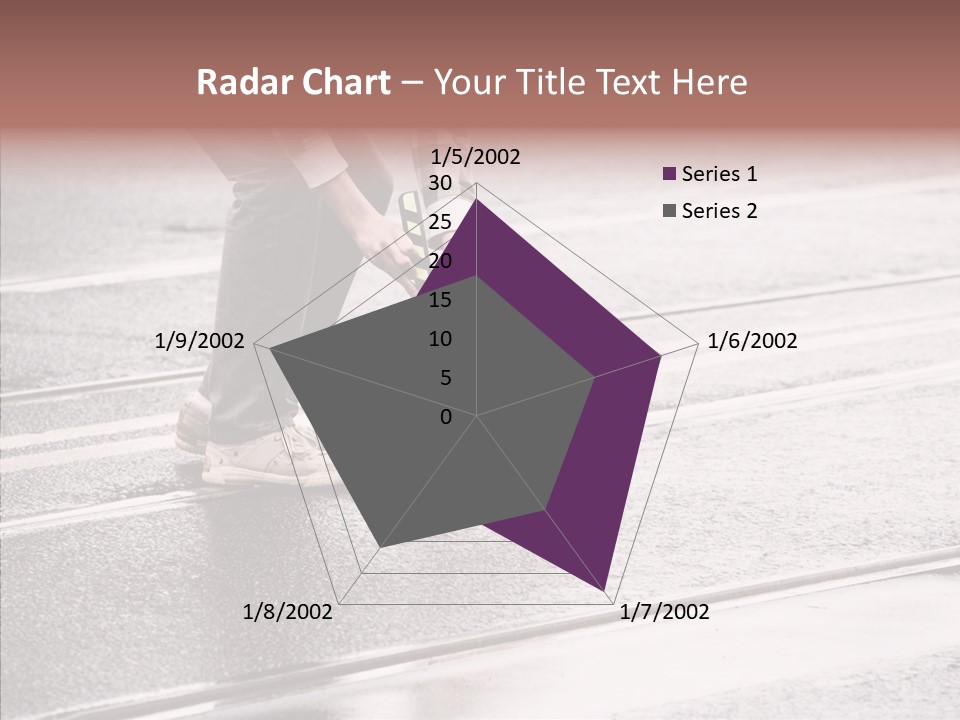 Old Women Senior PowerPoint Template
