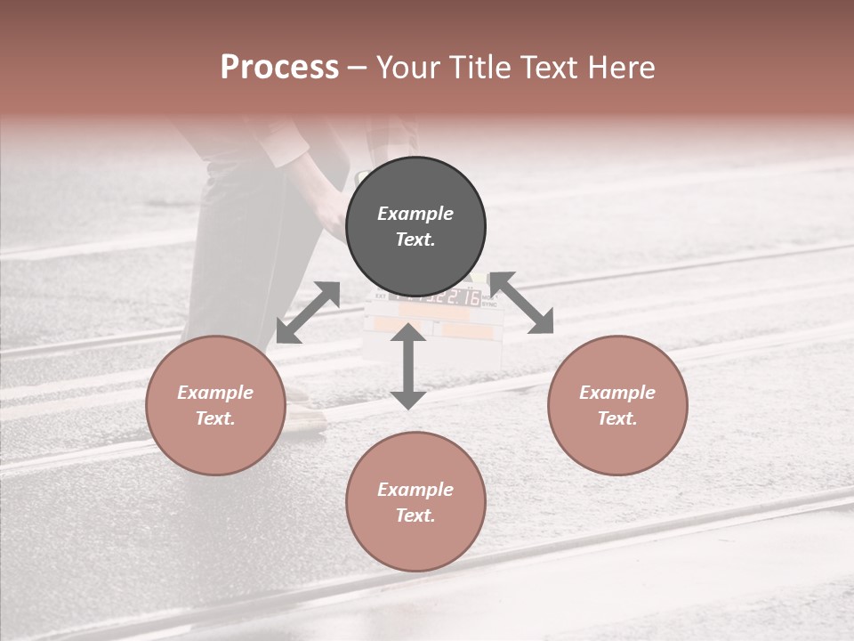 Old Women Senior PowerPoint Template