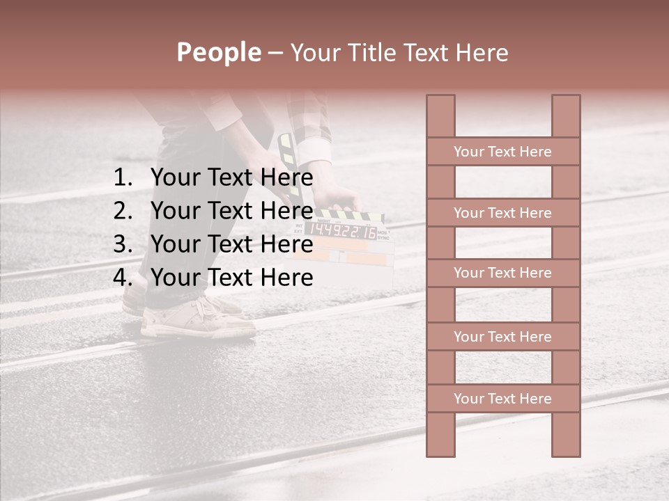 Old Women Senior PowerPoint Template