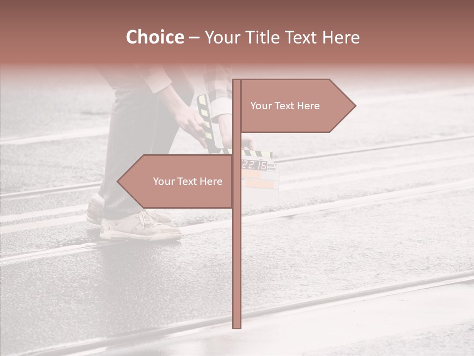 Old Women Senior PowerPoint Template