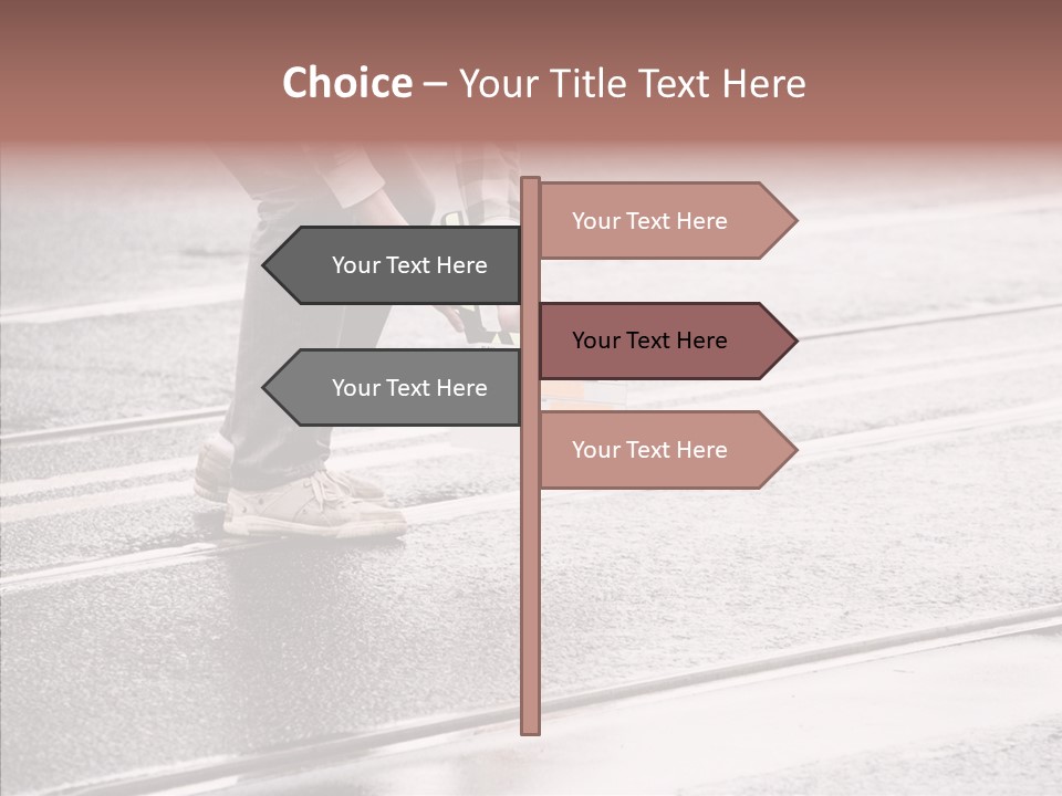 Old Women Senior PowerPoint Template