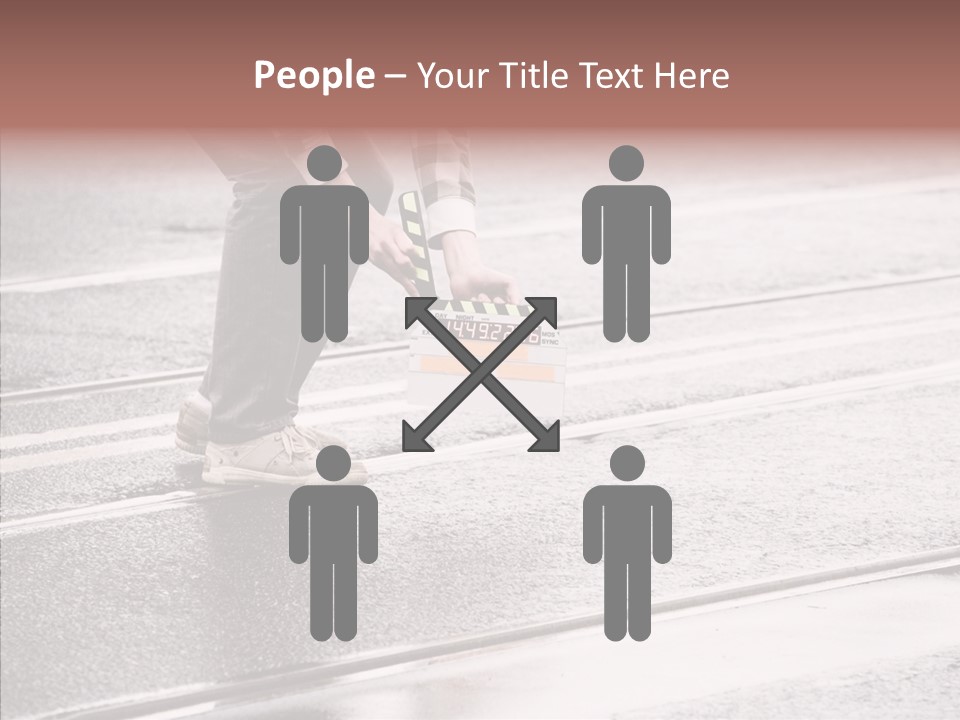 Old Women Senior PowerPoint Template