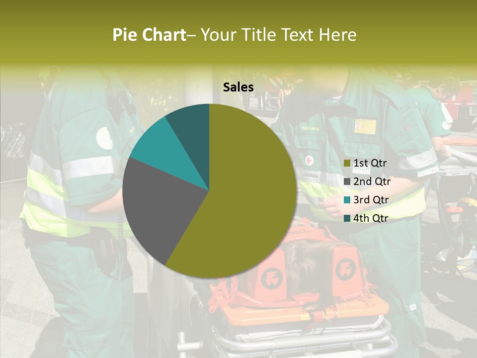 Senior  Holding Hands Assist PowerPoint Template