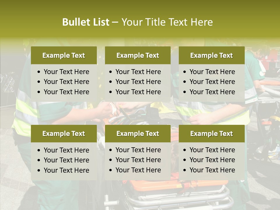 Senior  Holding Hands Assist PowerPoint Template