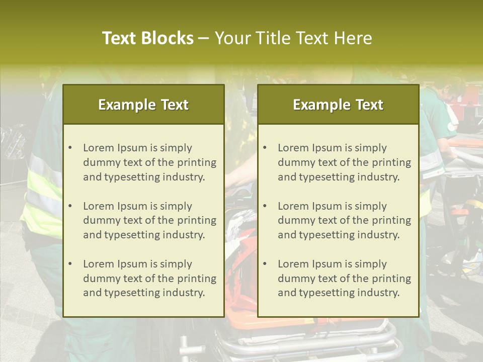 Senior  Holding Hands Assist PowerPoint Template