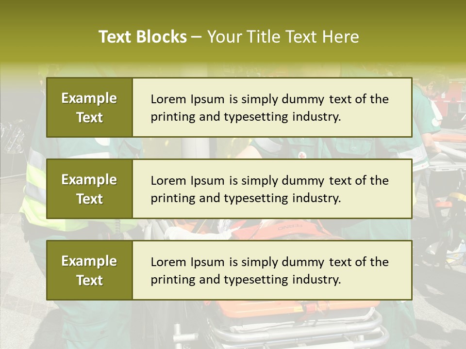Senior  Holding Hands Assist PowerPoint Template