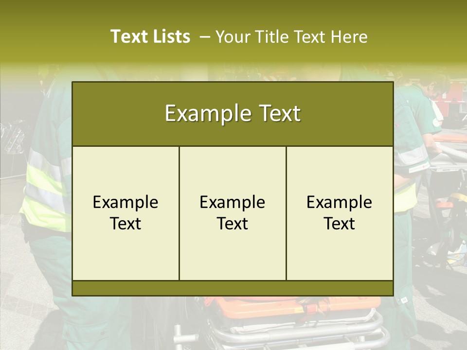 Senior  Holding Hands Assist PowerPoint Template