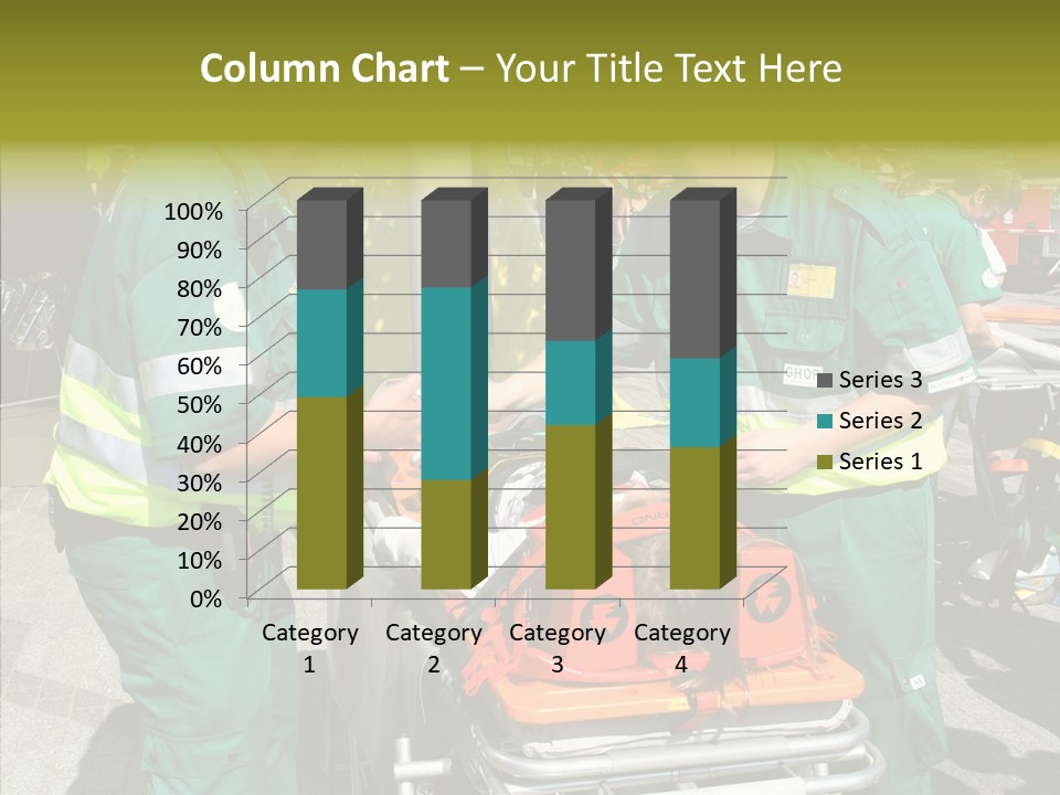 Senior  Holding Hands Assist PowerPoint Template