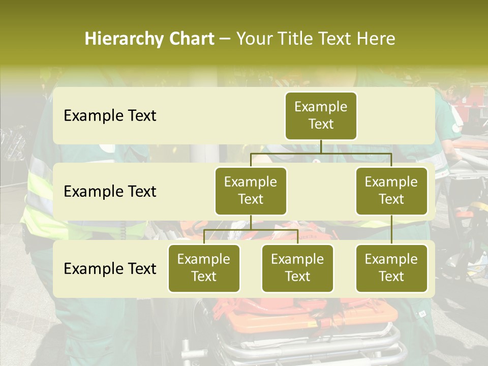 Senior  Holding Hands Assist PowerPoint Template
