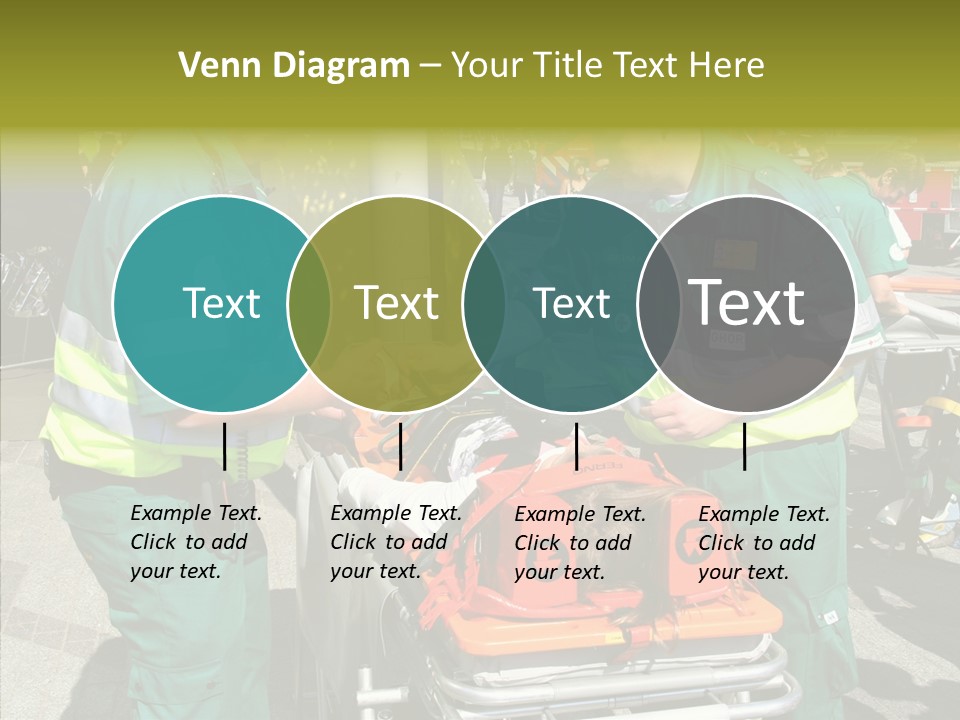 Senior  Holding Hands Assist PowerPoint Template