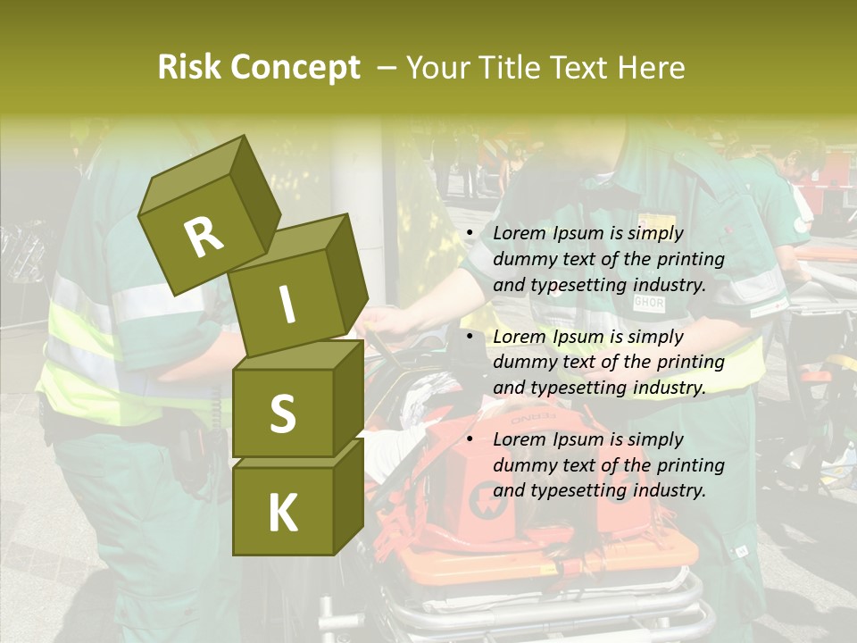 Senior  Holding Hands Assist PowerPoint Template