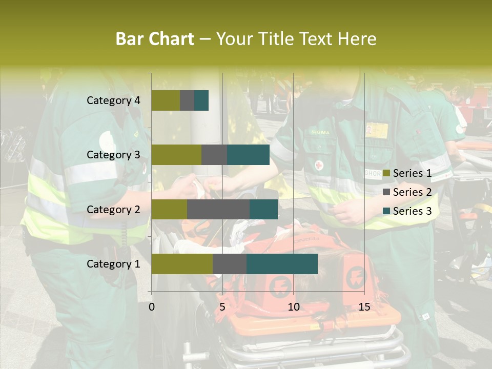 Senior  Holding Hands Assist PowerPoint Template