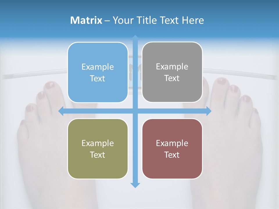 Female  Holding Hands PowerPoint Template