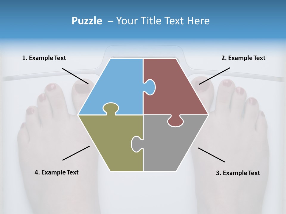 Female  Holding Hands PowerPoint Template