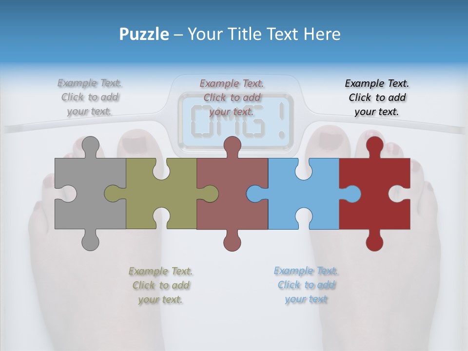 Female  Holding Hands PowerPoint Template