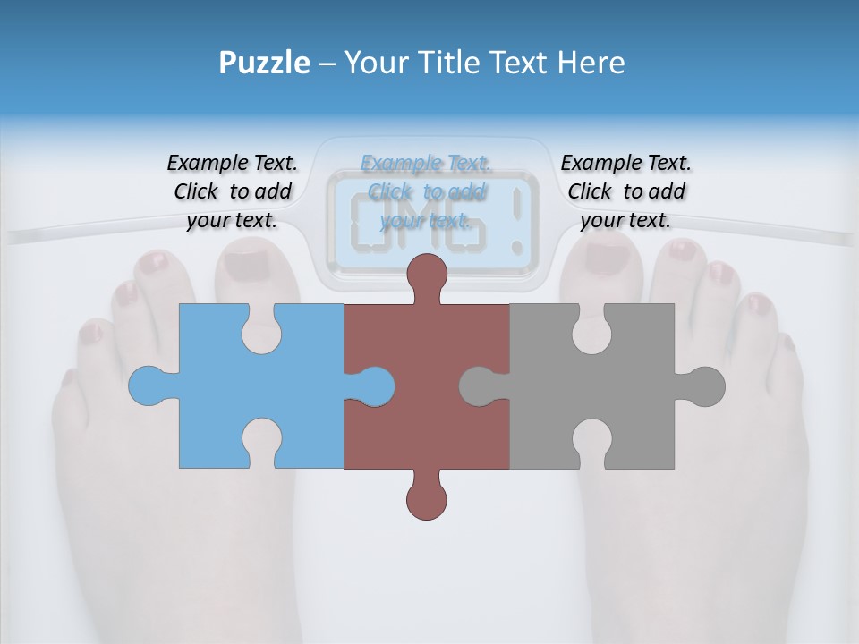 Female  Holding Hands PowerPoint Template