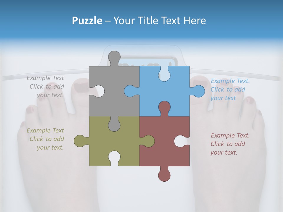 Female  Holding Hands PowerPoint Template