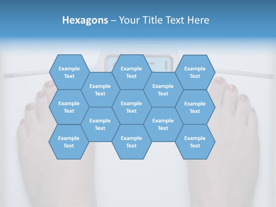 Female  Holding Hands PowerPoint Template